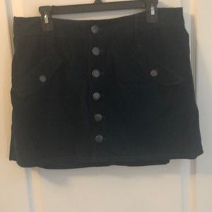 American Eagle corduroy dark green skirt